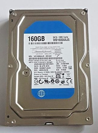 160 GB SATA WD1600AAJS-00V4A0 7200rpm 8MB HDD 3.5" Festplatte