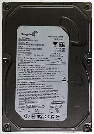 160GB HDD Seagate Barracuda 7200.9 ST3160811AS SATA ID13490