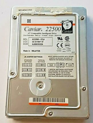 2.5GB IDE 22500 AC22500-07LA 5400RPM P-ATA 256KB HDD 3.5" Festplatte