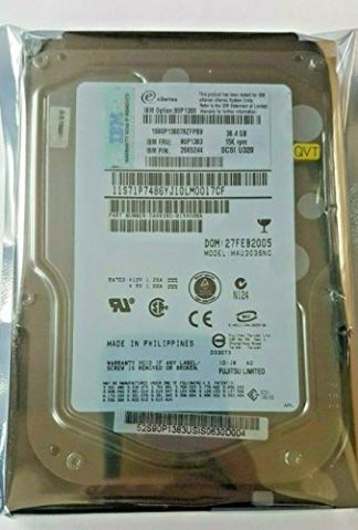 36,4GB IBM/Fujitsu MAU3036NC P/N 26K5244 SCSI U320 80pin 15K RPM HDD 8MB Festplatte