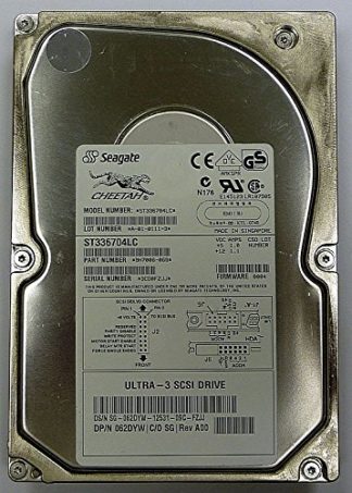 36,7GB HDD Seagate Cheetah ST336704LC SCSI ID8169