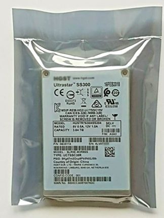 3.84 TB SAS SS300 HUSTR7638ASS204 SSD 12Gb/s SN 4LV07xxx 2,5" Festplatte