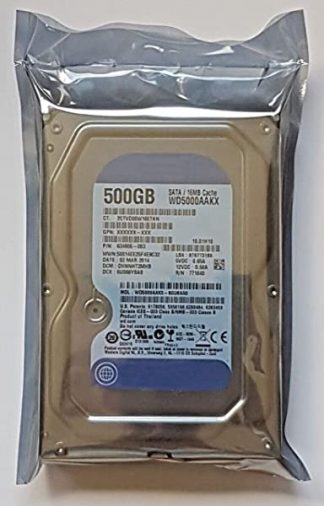 500 GB SATA WD5000AAKX-80U6AA0 7200rpm 16MB 3,5" Festplatte
