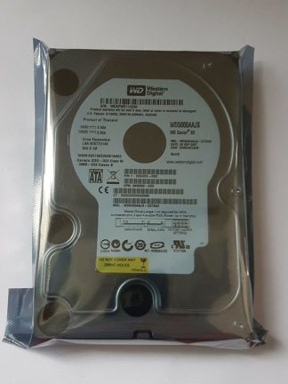 500GB SATA WD5000AAJS-22TKA0 7200 UPM Festplatte