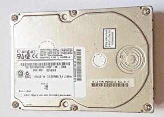 9.1GB Quantum Atlas IV PN KN09J011 Rev 01-F 7200RPM U160 SCSI 80PIN SCA 2MB 3.5" Festplatte