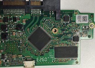 HDP725016GLA380, 0A29738 BA2631, 0A36914, BA2727, Hitachi SATA 3.5 Leiterplatte (PCB)