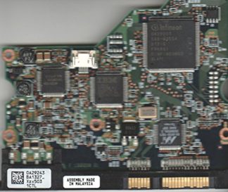 HDS722540VLSA80, 0A29243 BA1327, PN 0A31561, Hitachi 40GB SATA 3.5 Leiterplatte (PCB)