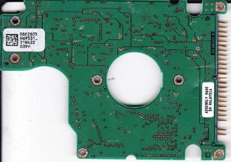 HTE726040M9AT00, PN 14R9200, 08K2805 H69531, Hitachi 40GB IDE 2.5 Leiterplatte (PCB)