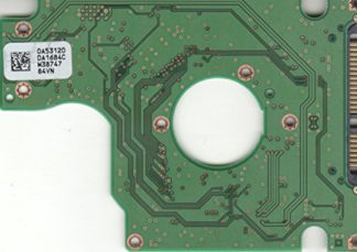 HTS542525K9SA00, 0A53120 DA1684C, 0A54906, DA2026, Hitachi SATA 2.5 Leiterplatte (PCB)