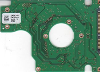 HTS722016K9SA00, 0A54300 DA1804A, 0A53259, DA2141, Hitachi SATA 2.5 Leiterplatte (PCB)