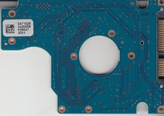 HTS725032A9A364, 0A71428 DA3005B, 0A78273, DA3688, Hitachi SATA 2.5 Leiterplatte (PCB)