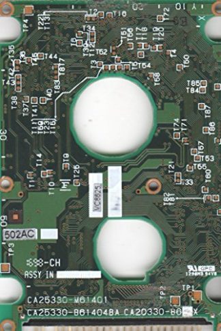 MHD2032AT, CA01678-B940000G, CA25330-B61404BA, Fujitsu 3.2GB IDE 2.5 Leiterplatte (PCB)