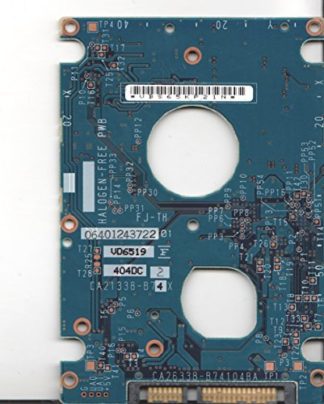 MHV2060BH PL, PN CA06672-B271000T, Fujitsu 60GB SATA 2.5 Leiterplatte (PCB)