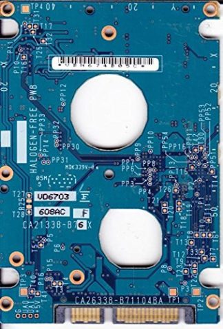MHV2080BH, CA06672-B40400LG, CA26338-B71104BA, Fujitsu SATA 2.5 Leiterplatte (PCB)