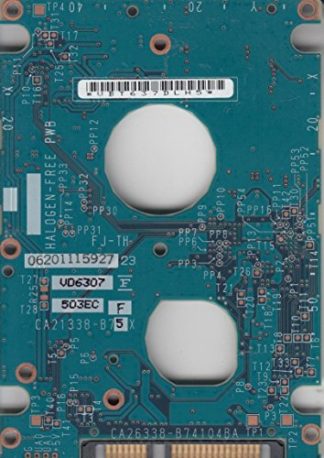 MHV2120BH, CA06672-B042, CA26338-B74104BA, Fujitsu SATA 2.5 Leiterplatte (PCB)