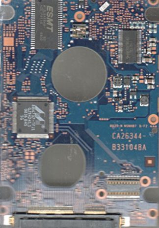 MHZ2120BH G2, PN CA07018-B31300C1, Fujitsu 120GB SATA 2.5 Leiterplatte (PCB)