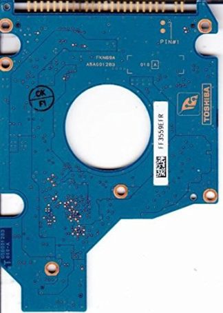 MK1031GAS, HDD2A02 C ZK01 T, G5B001283000-A, Toshiba 100GB IDE 2.5 Leiterplatte (PCB)