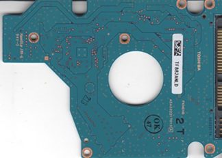 MK1246GSX, HDD2D91 B UK01 T, G002217A, Toshiba 120GB SATA 2.5 Leiterplatte (PCB)