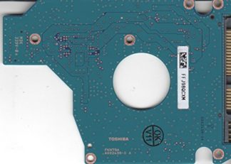 MK1655GSX, HDD2H25 V UL01 S, G002439-0A, Toshiba 160GB SATA 2.5 Leiterplatte (PCB)