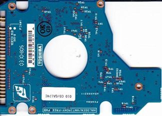 MK3021GAS, HDD2181 F ZE01 T, G5B000211000-A, Toshiba 30GB IDE 2.5 Leiterplatte (PCB)
