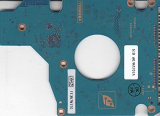 MK6025GAS, HDD2189 F ZK01 S, G5B000465000-A, Toshiba 60GB IDE 2.5 Leiterplatte (PCB)