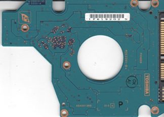 MK6034GSX, HDD2D35 B ZK01 T, G5B001355000-A, Toshiba 60GB SATA 2.5 Leiterplatte (PCB)