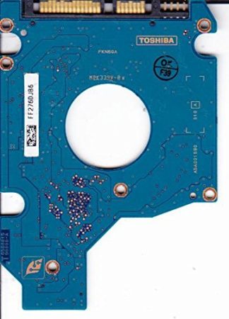 MK8034GSX, HDD2D38 S ZK01 S, G5B001590000-A, Toshiba 80GB SATA 2.5 Leiterplatte (PCB)
