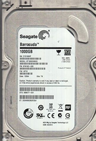 ST1000DM003, Z1D, TK, PN 9YN162-020, FW HP13, Seagate 1TB SATA 3.5 Festplatte