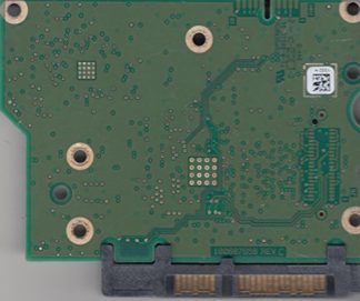ST2000DM001, 1CH164-301, CC24, 1332 H, Seagate SATA 3.5 Leiterplatte (PCB)