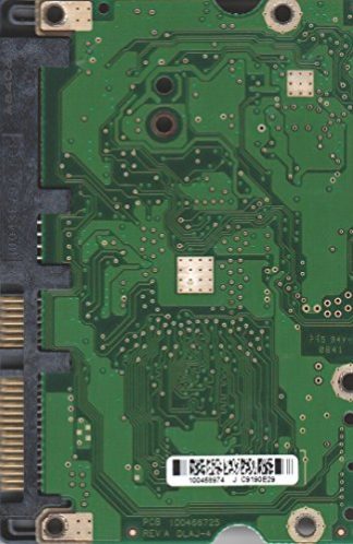 ST3500320SV, 9DM154-501, SV16, 100468974 J, Seagate SATA 3.5 Leiterplatte (PCB)