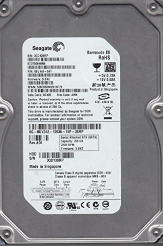 ST3750640NS, 3QD, AMK, PN 9BL148-041, FW 3.BKE, Seagate 750GB SATA 3.5 Festplatte