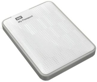 Tragbare Festplatte - My Passport - USB 3.0, 500 GB - weiß + MLW221 - Kabelloser Multimedia-Player MobileLite Wireless