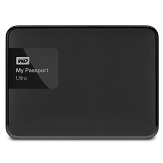 WD 500GB Black My Passport Ultra Portable External Hard Drive - USB 3.0 - WDBWWM5000ABK-NESN Size: 500 GB Color: Black Style: Drive Only, Model: WDBWWM5000ABK-NESN, Gadget & Electronics Store