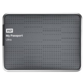WD My Passport Ultra Externe Festplatte (1 TB, USB 3.0, mit automatischem Backup, Titan)