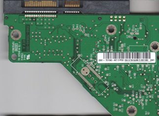 WD10EADS-11M2B1, 2061-701640-407 01PD2, WD SATA 3.5 Leiterplatte (PCB)