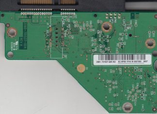 WD10EADS-11M2B2, 2061-701537-Q00 AD, WD SATA 3.5 PCB