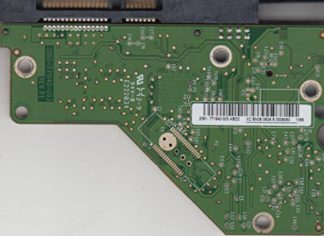 WD10EALS-00Z8A0, 2061-771640-303 ABD2, WD SATA 3.5 Leiterplatte (PCB)