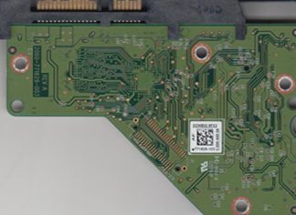 WD10EZEX-00KUWA0, 771829-103 AF, REV A, WD SATA 3.5 Leiterplatte (PCB)