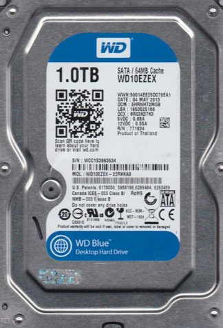 WD10EZEX-22RKKA0, DCM EHRNHT2MGB, Western Digital 1TB SATA 3.5 Festplatte
