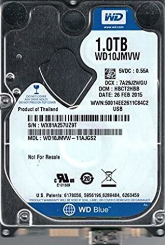 WD10JMVW-11AJGS2, DCM HBCT2HBB WX81A, 1TB USB 2.5 Hard Drive