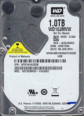 WD10JMVW-11AJGS2, DCM HHKT2HK, 1TB USB 2.5 Hard Drive
