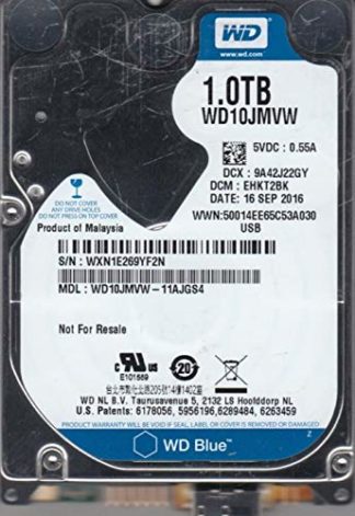 WD10JMVW-11AJGS4, DCM EHKT2BK, 1TB USB 2.5 Hard Drive