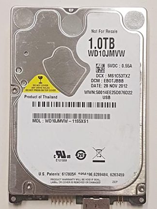WD10JMVW-11S5XS1 DCM EBOTJBBB SN WXF1Exxxxxxxx 28 NOV 2012 Thailand