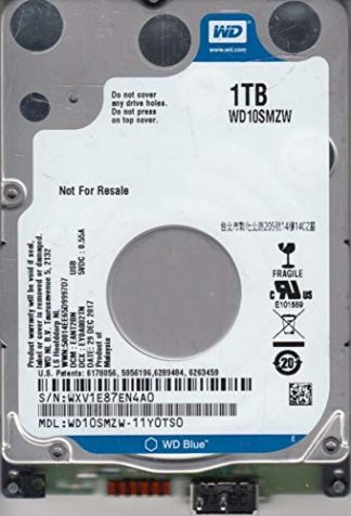 WD10SMZW-11Y0TS0, DCM EANT2BN, 1TB USB 2.5 Hard Drive