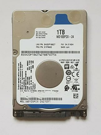 WD10SPZX-24Z10T1 DCM HHNT2ABB SN WXL1Axxxxx 30 JUL 2018 Thailand