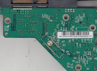 WD15EARS-00Z5B1, 2061-701640-107 ABD10, WD SATA 3.5 Leiterplatte (PCB)