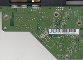 WD1600AAJS-75M0A0, 2061-771590-X06 02P, WD SATA 3.5 Leiterplatte (PCB)