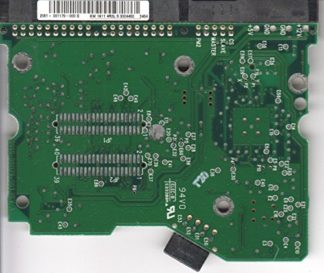WD1600JB-00EVA0, 2061-001179-000 D, WD IDE 3.5 Leiterplatte (PCB)