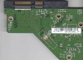 WD20EARS-00MVWB0, 2061-771698-102 07P, REV P2, WD SATA 3.5 Leiterplatte (PCB)