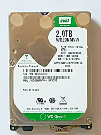 WD20NMVW-11AV3S2 DCX 3A2XV8533 DCM EHKTJBBB SN WXT1Exxxxxxx 07 FEB 2015 Thailand